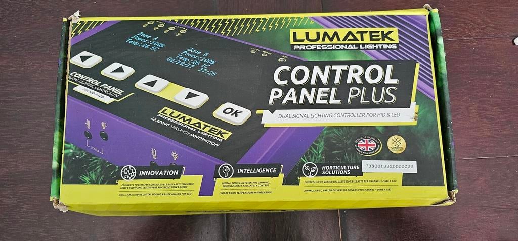 Lumatek Control Panel Plus - Compleet en Perfect Werkend, Ophalen of Verzenden, Zo goed als nieuw