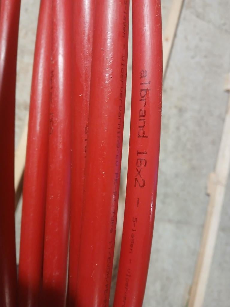 Albrand vloerverwarming buis 16x2, Ophalen, Minder dan 30 cm, Overige typen, Nieuw