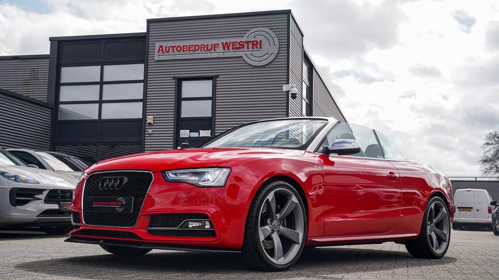 Audi S5 Cabriolet 3.0 TFSI S5 quattro Pro Line | Stoelverwar, Auto's, Audi, Bedrijf, Te koop, S5, 4x4, ABS, Airbags, Airconditioning