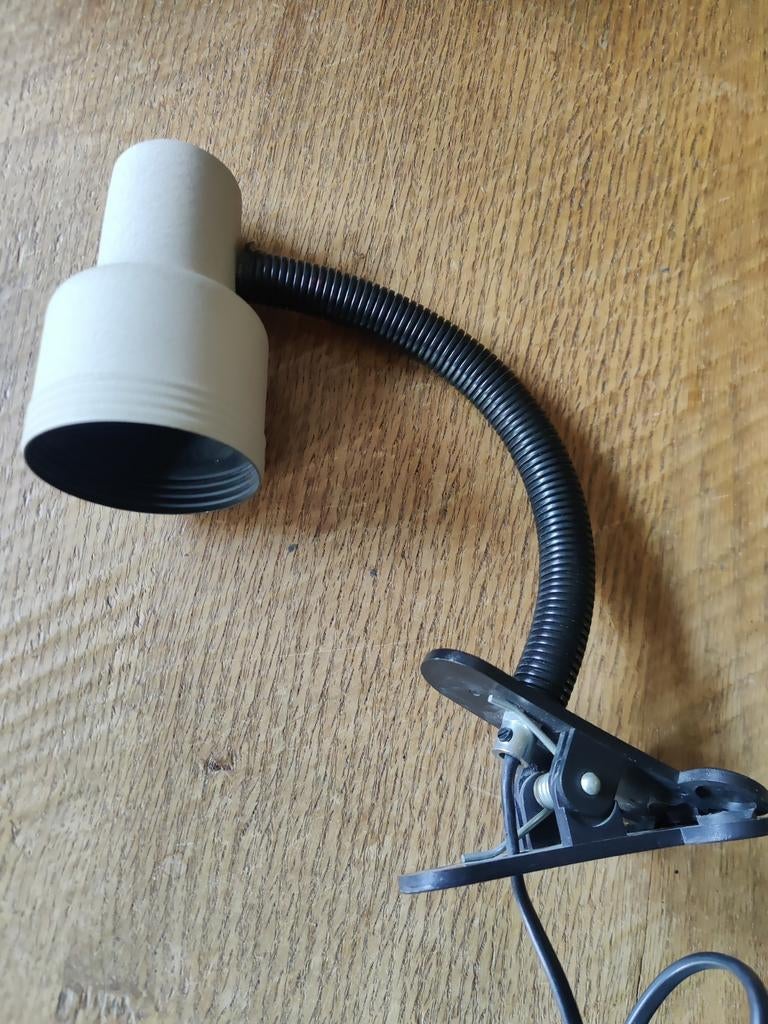 Vintage Klemlamp - Flexibele Bureaulamp/Leeslamp, Antiek en Kunst, Antiek | Lampen, Ophalen of Verzenden