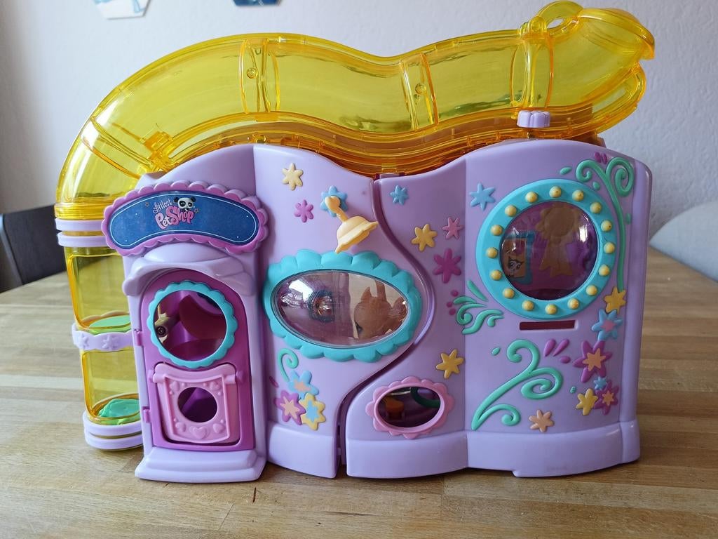 Littlest Pet Shop huis met glijbaan, Kinderen en Baby's, Speelgoed | Overig, Ophalen of Verzenden, Jongen of Meisje