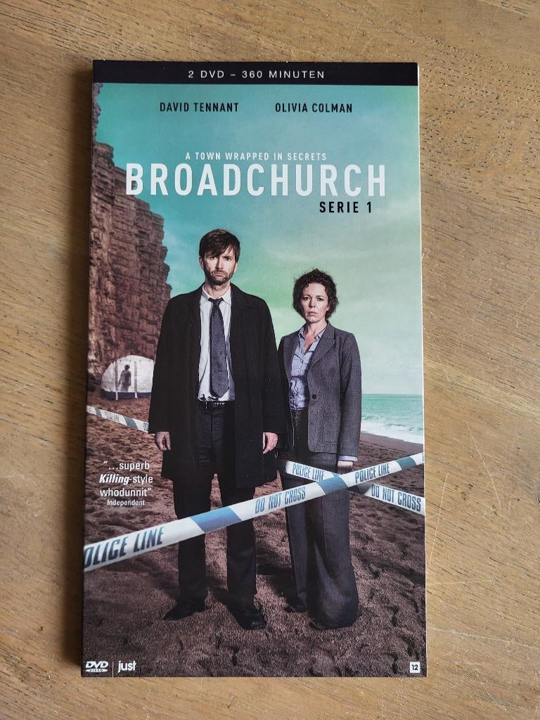 DVD Broadchurch seizoen 1 BBC, Vanaf 12 jaar, Ophalen of Verzenden, Zo goed als nieuw