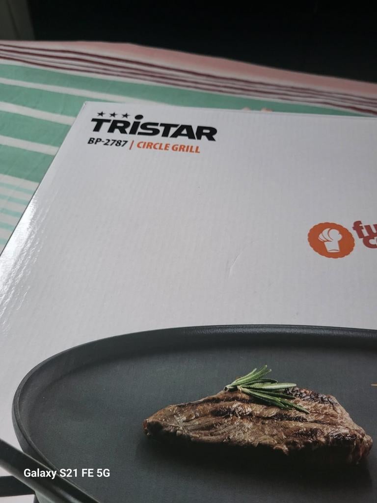 Nieuwe Tristar BP-2787 Circle Grill - Tafelgrill, Ophalen, Nieuw, Tafelgrill