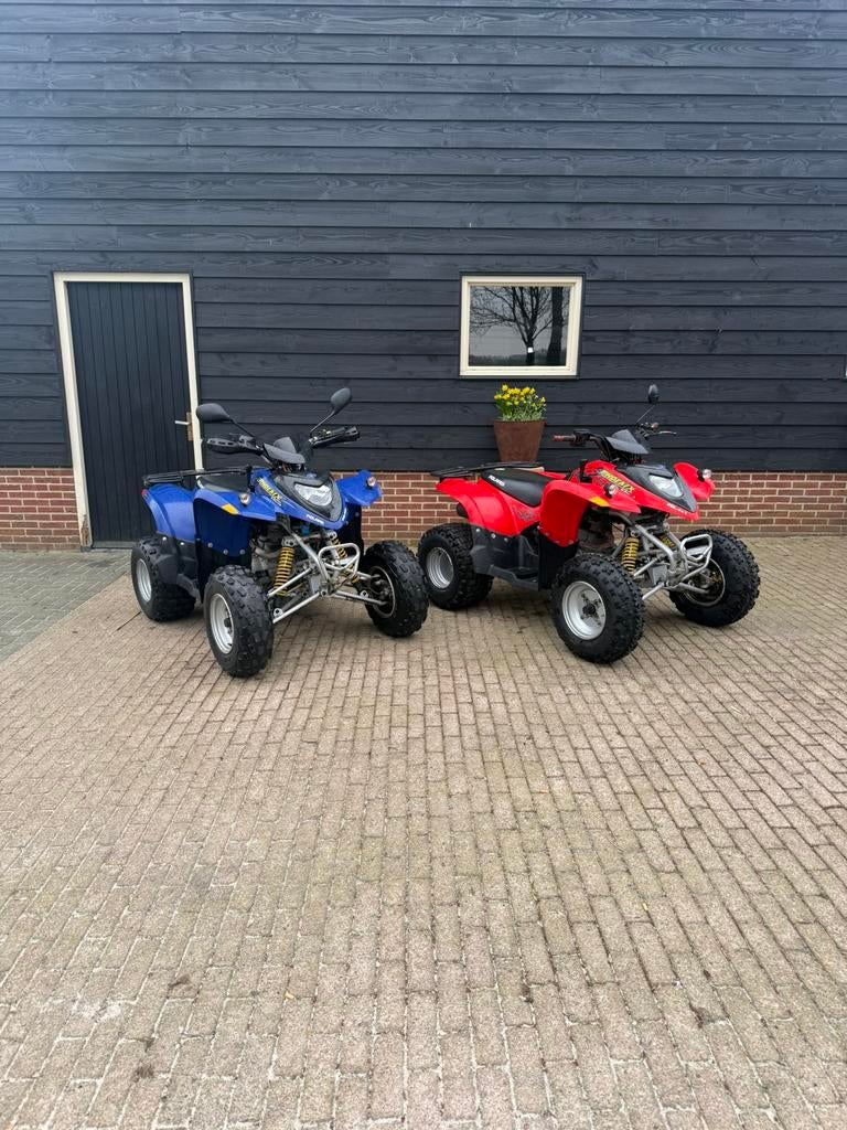 Nette polaris phoenix 200cc quad met kenteken, 200 cc, 1 cilinder, 12 t/m 35 kW