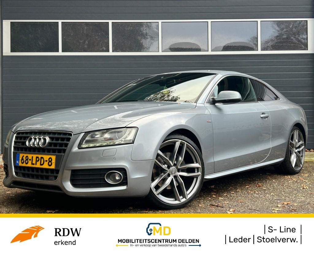 Audi A5 2.0 TFSI Quattro S- Line / Automaat / Leder / Coupé, Euro 5, 1525 kg, Gebruikt, 4 cilinders