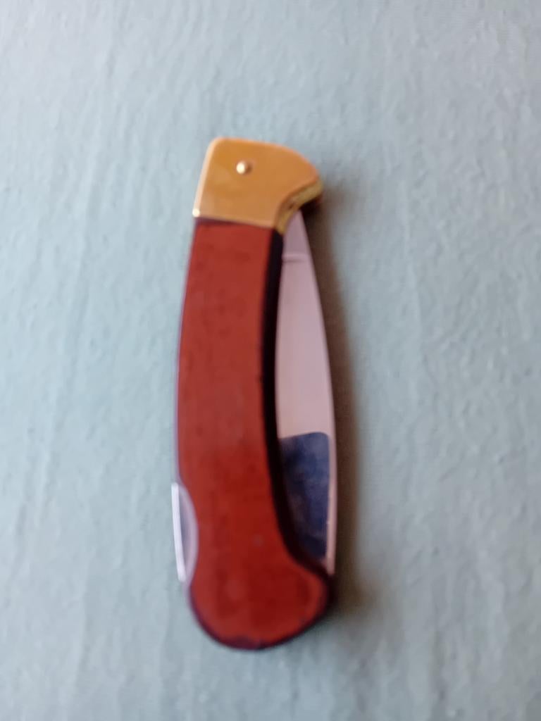 Zakmes Solingen,messing, Antiek en Kunst, Ophalen of Verzenden