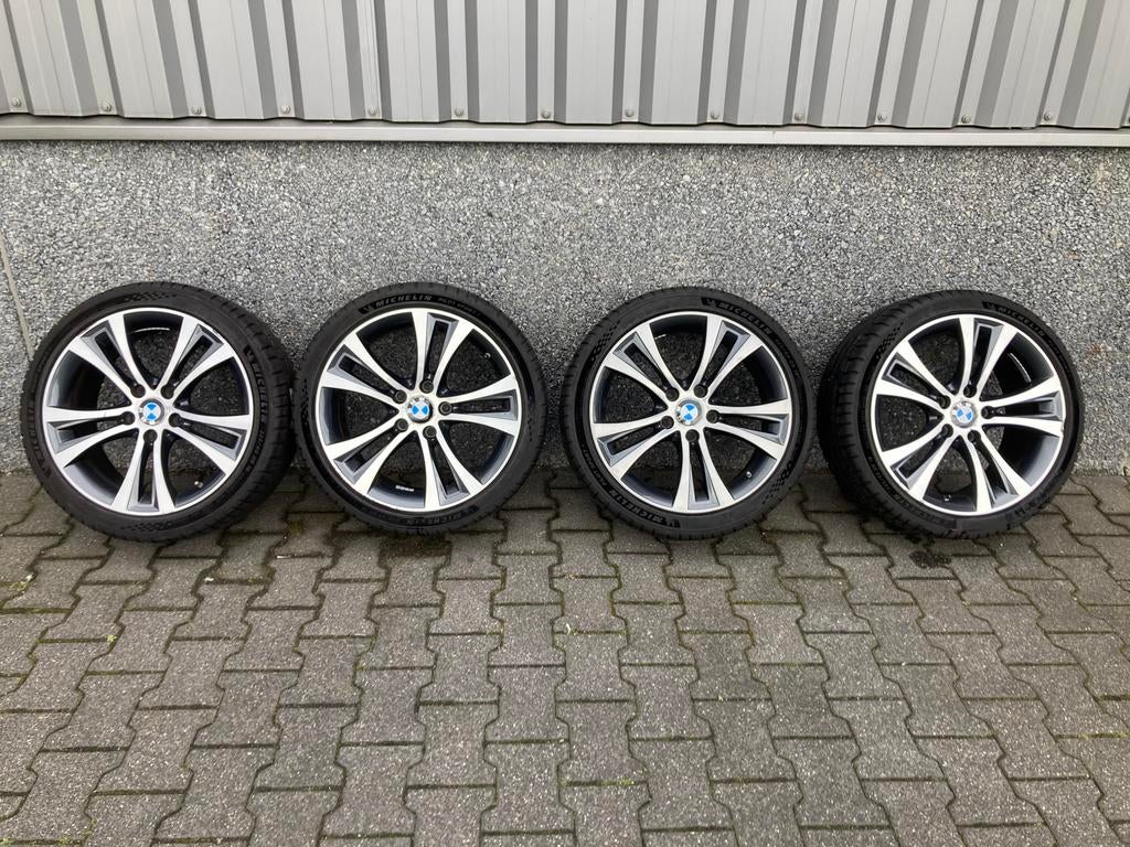 Originele BMW breedset E88 / F20 / F21 / F23, 18 inch, Ophalen of Verzenden, Band(en), Personenwagen