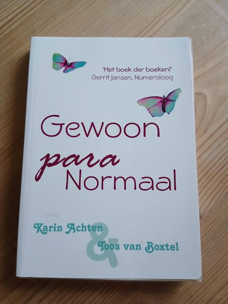 Gewoon para Normaal - Karin Achten & Toos van Boxtel, Ophalen of Verzenden, Gelezen, Spiritualiteit algemeen, Achtergrond en Informatie