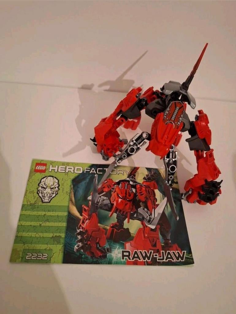 Lego herofactor 2232 compleet met boekje, Ophalen of Verzenden, Zo goed als nieuw, Complete set, Lego