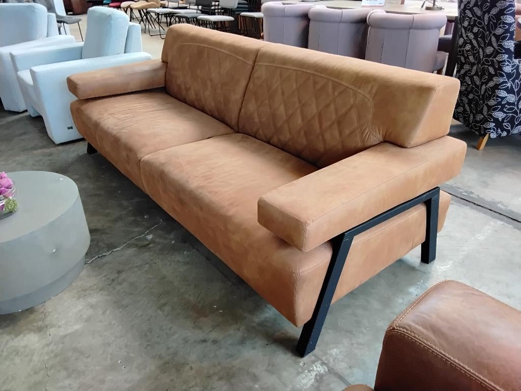 Xooon bank 225cm, prachtig! Second Life Wolvega., Ophalen, Driepersoons, 75 tot 100 cm, Zo goed als nieuw