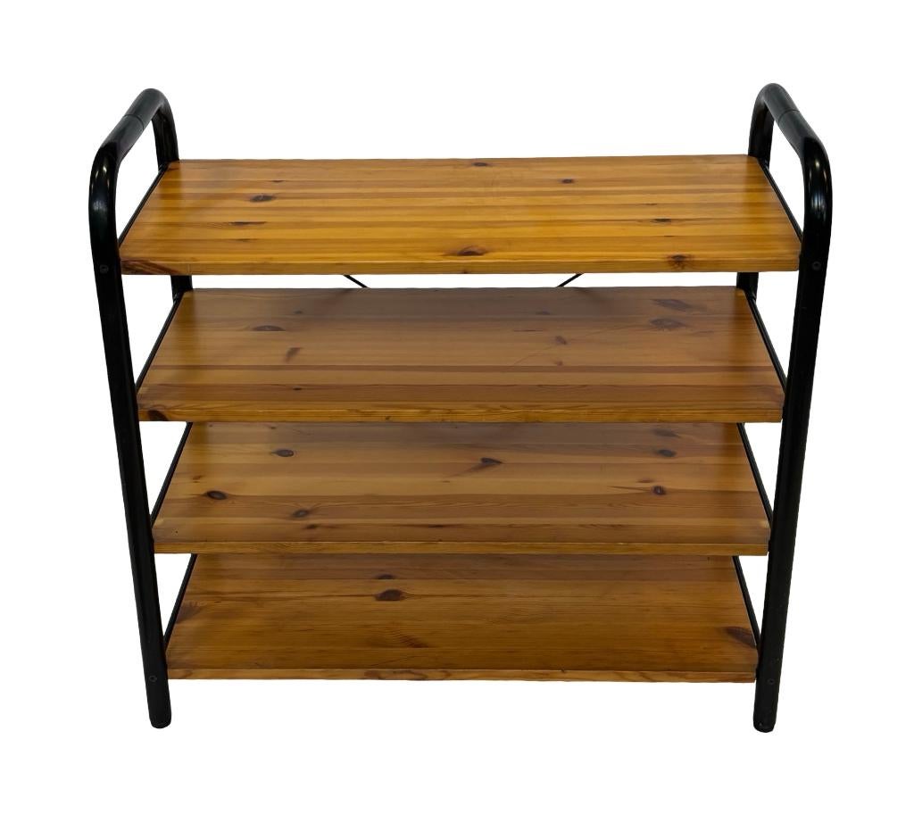 Vintage Wandmeubel Ikea Niklas Rutger Andersson 80'S Design, Vintage, Met plank(en), Grenenhout, Gebruikt