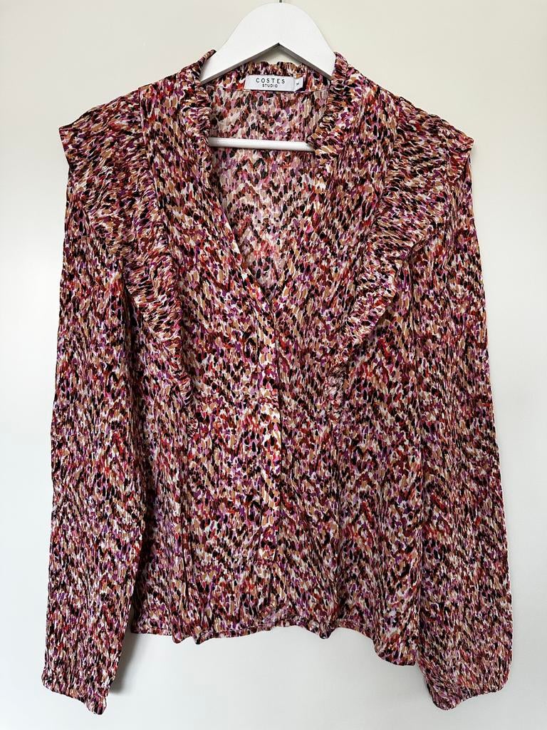Blouse Costes maat M, Ophalen of Verzenden, Zo goed als nieuw, Maat 38/40 (M), Roze