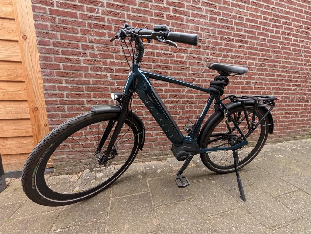 Nette Gazelle Ultimate C8 HMB elektrische fiets, Ophalen, Zo goed als nieuw, 51 tot 55 cm, 50 km per accu of meer