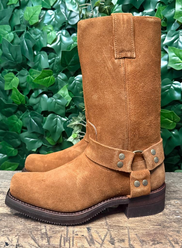 geweldig mooie suède  biker boots van sendra maat 41, Sendra, Bruin, Boots, Nieuw