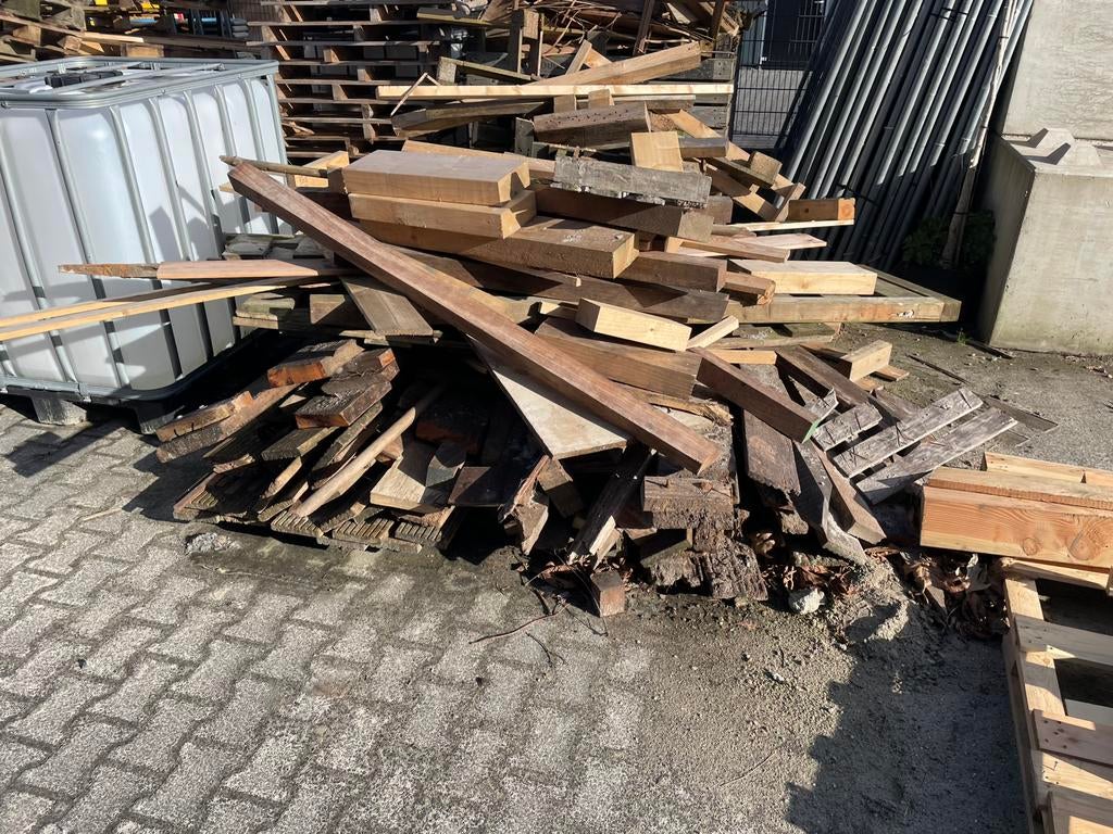 Brandhout / pallets / pallet hout, Ophalen, Zo goed als nieuw, 50 mm of meer, Pallet