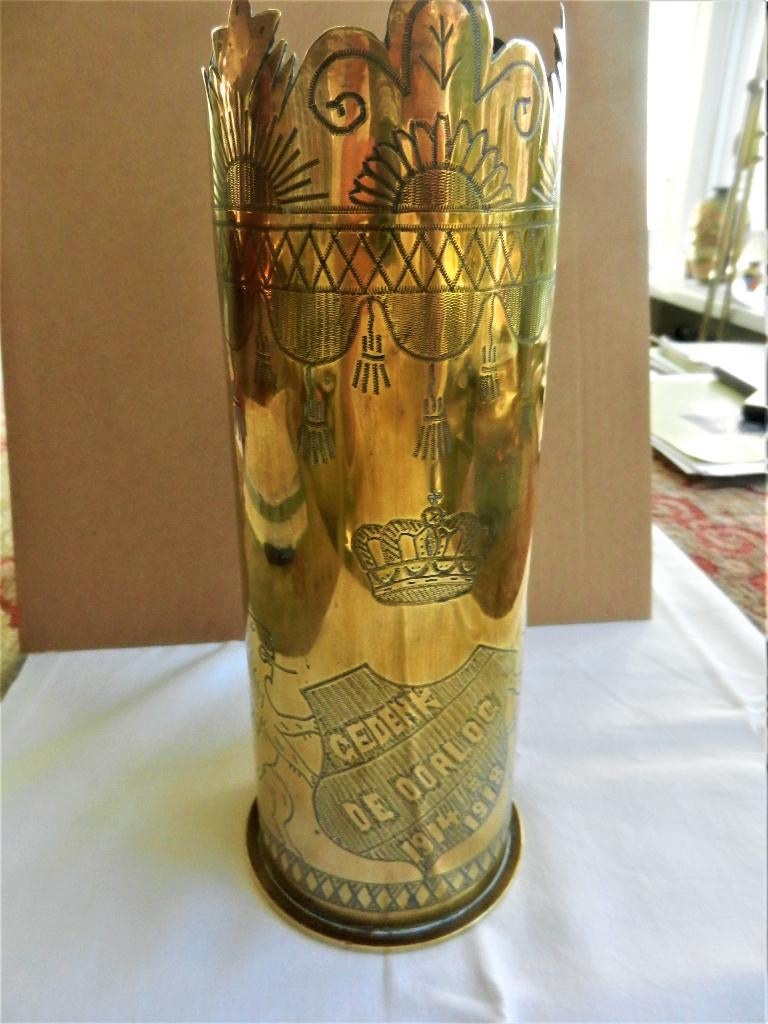 messing kogelhuls, Verzamelen, Ophalen, Landmacht, Nederland, Hulzen of Bodemvondsten