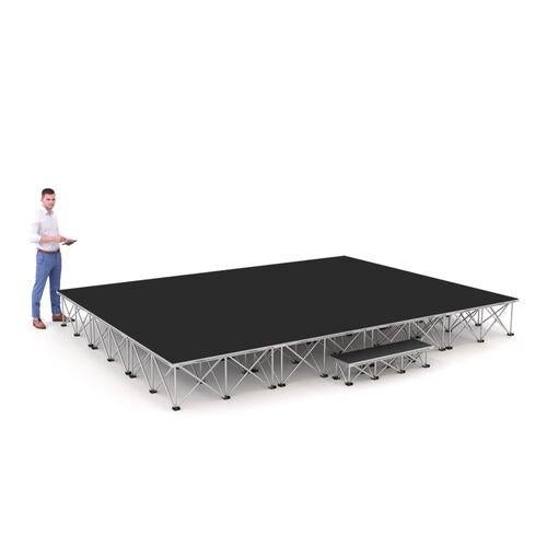 Podiumset 4 x 3 m | 40cm hoog | Lichtgewicht huren, Hobby en Vrije tijd, Feestartikelen | Verhuur, Ophalen of Verzenden, Overige