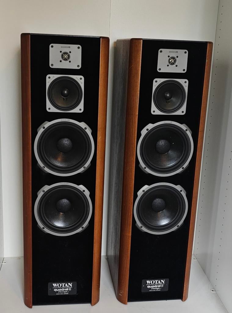 Quadral Wotan MK IV Speakers - Hoogwaardige Vloerstaanders, Overige merken, Gebruikt, Ophalen of Verzenden, 120 watt of meer