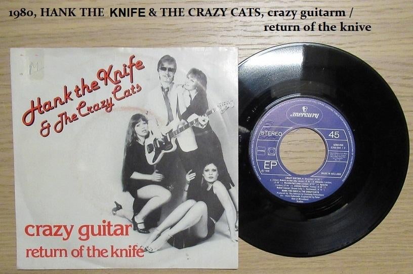 HANK THE KNIFE, div. singles, Ophalen of Verzenden, Gebruikt, Overige formaten, Poprock