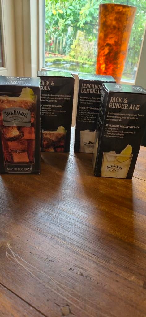 Jack Daniels mix glazen, Ophalen, Nieuw