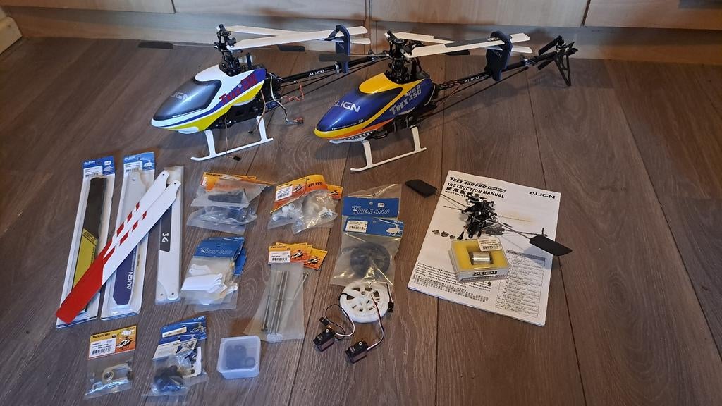 2 maal Align Trex 450, Hobby en Vrije tijd, Modelbouw | Radiografisch | Helikopters en Quadcopters, Ophalen of Verzenden