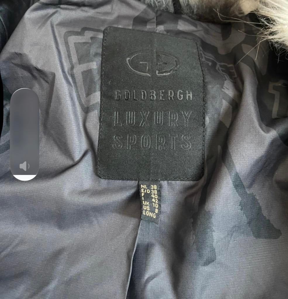 Luxe Goldbergh jas, Ophalen, Zo goed als nieuw, Maat 38/40 (M), Overige kleuren