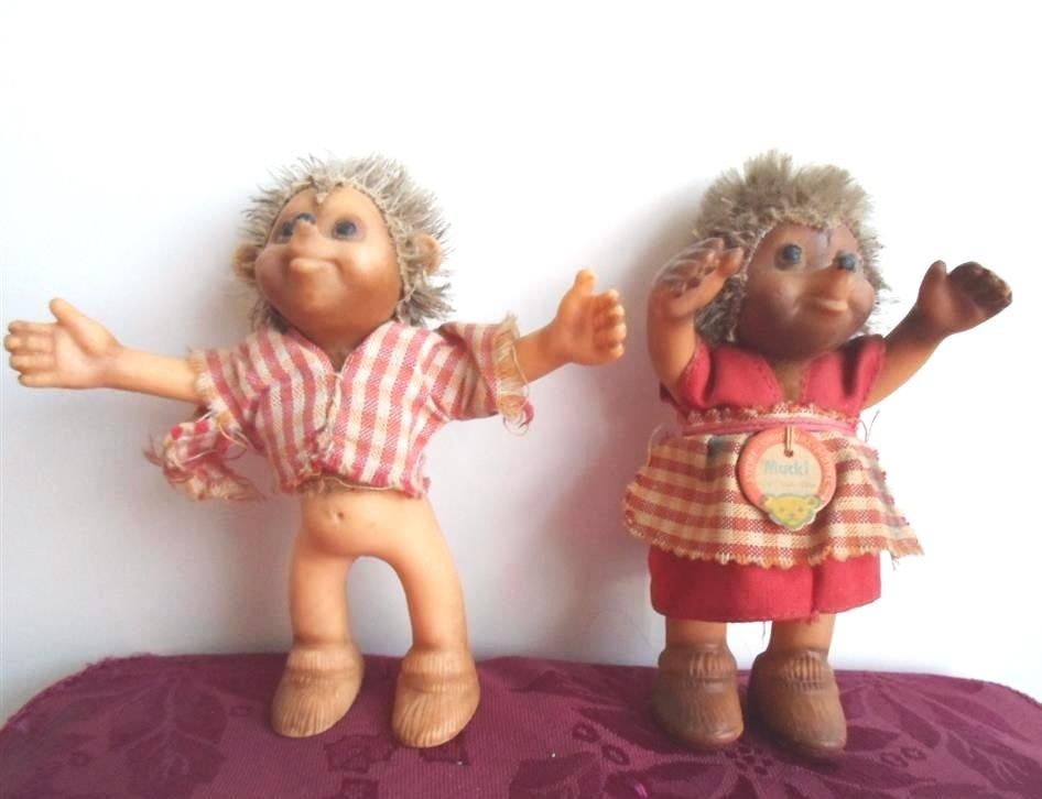 Mecki en Mucki. Steiff egeltjes, Antiek en Kunst, Antiek | Speelgoed, Ophalen of Verzenden