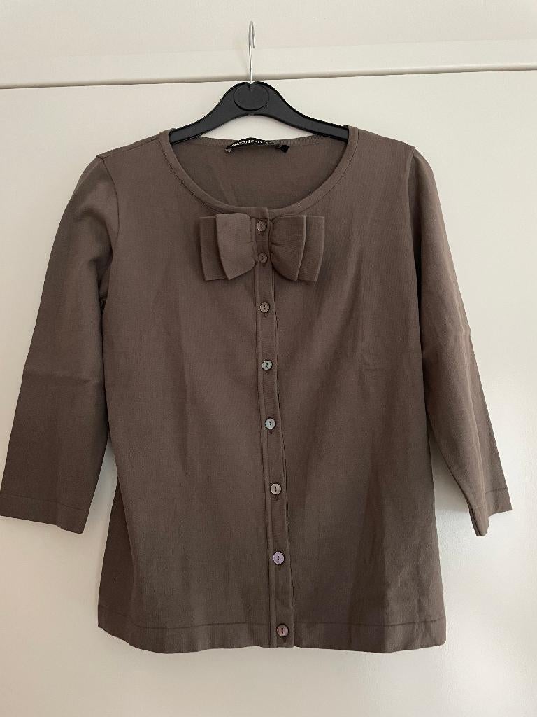 NATAN Edition5: leuk vestje met strik maat S, Verzenden, Zo goed als nieuw, Maat 36 (S), NATAN