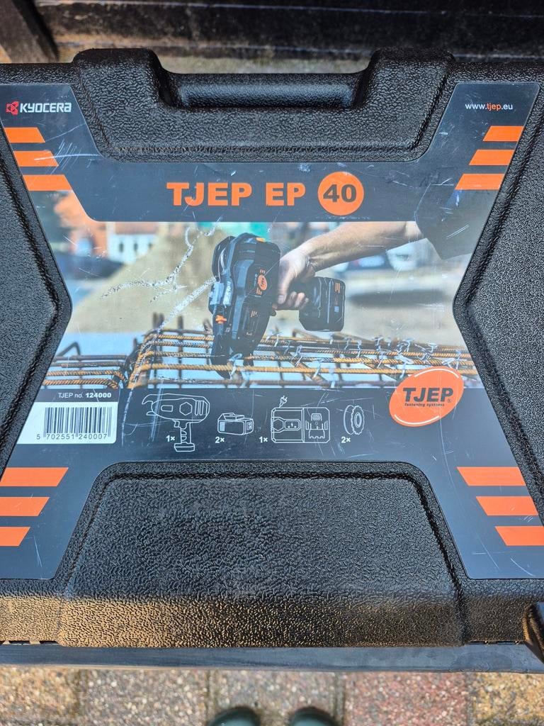 Tjep EP 40 Vlechttang / Wapeningsbinder, Ophalen of Verzenden, Gebruikt