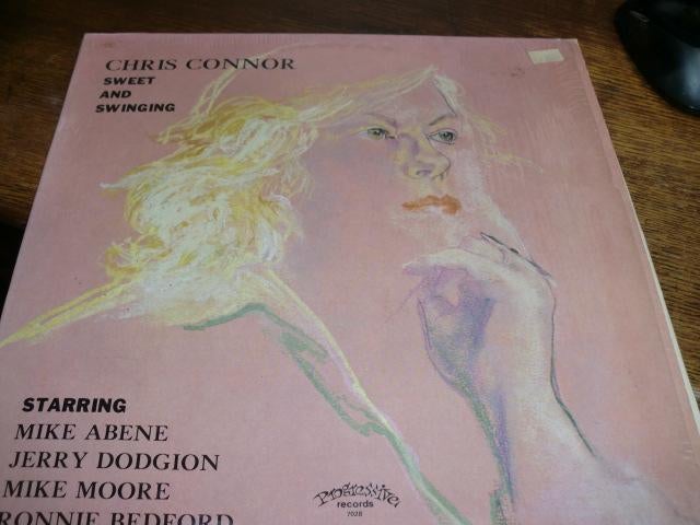 Chris Connor ‎ Sweet And Swinging Progressive LP  US   1979, 1960 tot 1980, Ophalen of Verzenden, Zo goed als nieuw, 12 inch