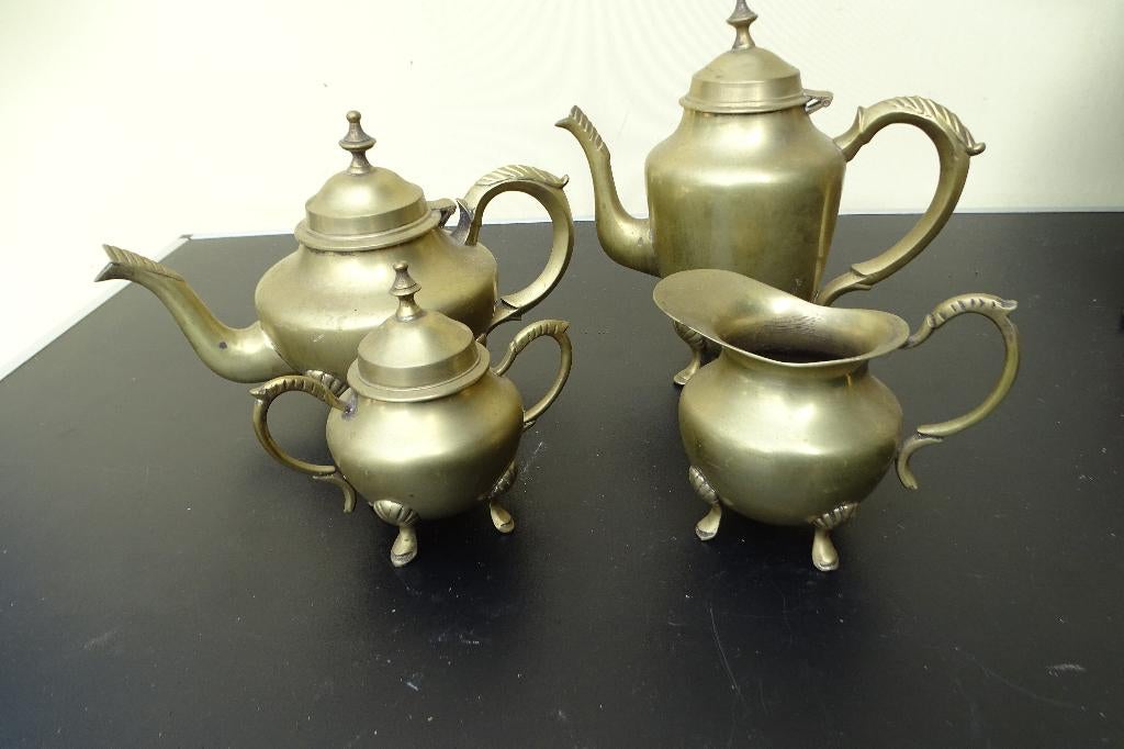 Verzilverd koffie/thee servies, EPNS, Ophalen of Verzenden