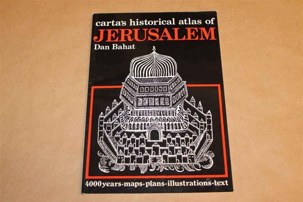Historische Atlas Jeruzalem — 4000 Jaar Kaarten [EN], Boeken, Ophalen of Verzenden, Gelezen, Overige gebieden