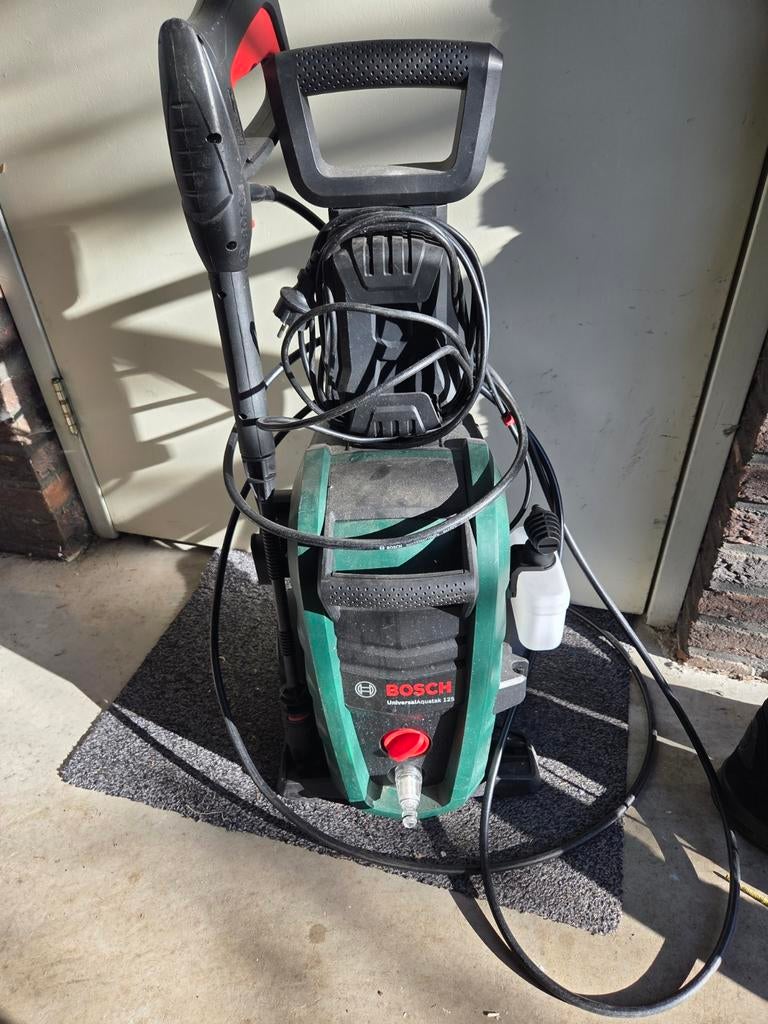 Bosch UniversalAquatak 125 Hogedrukreiniger, Tuin en Terras, Ophalen of Verzenden, Gebruikt, Elektrisch, Bosch