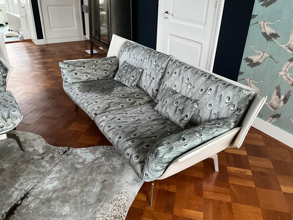 IP DESIGN 3 zits bank ,hocker en stoel, Huis en Inrichting, Banken | Bankstellen, Ophalen, Gebruikt, Design, Driepersoons