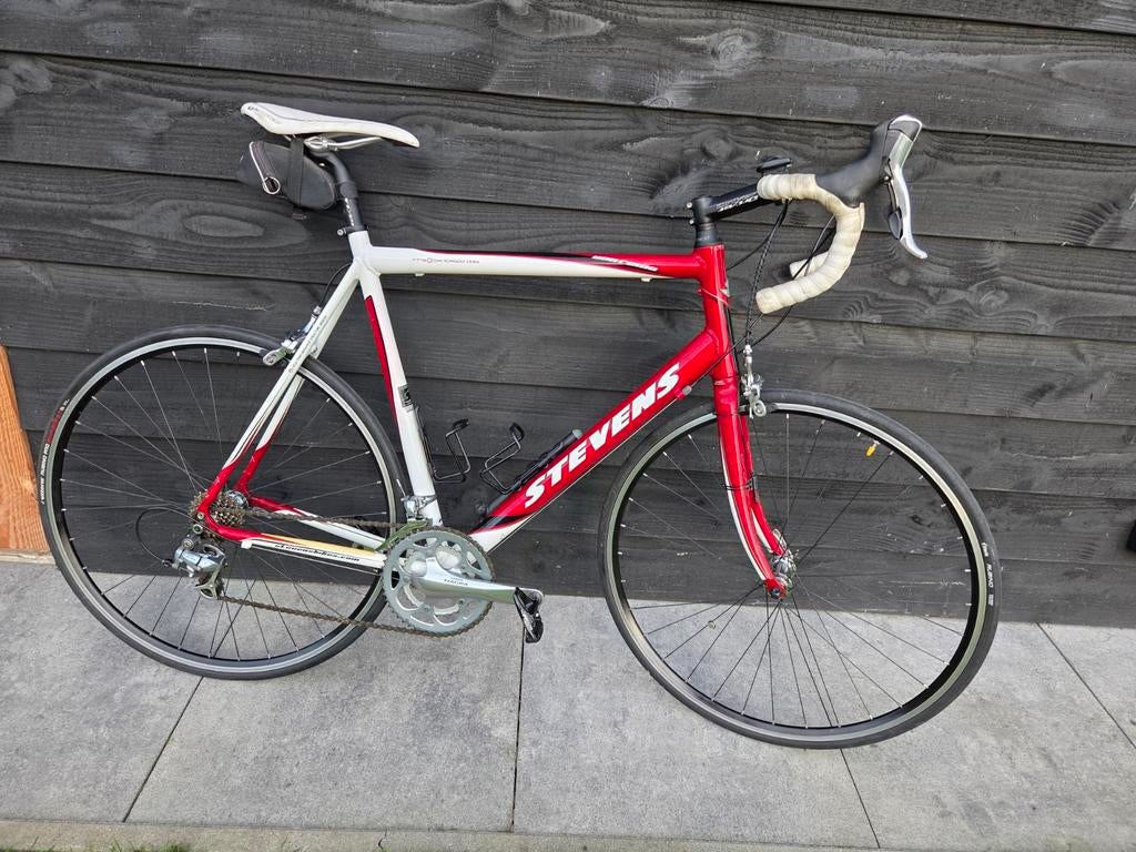Stevens Racefiets - Rood/Wit, 28 inch, Gebruikt, Heren, Aluminium