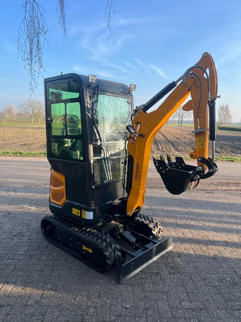 NIEUW Landward XT18 minigraver met Kubota motor, Ophalen, Nieuw