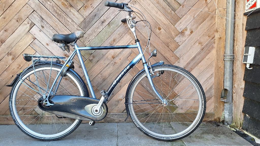 Gazelle grenoble hoge frame maat 61cm, Ophalen, Gebruikt, Versnellingen, Schijfrem