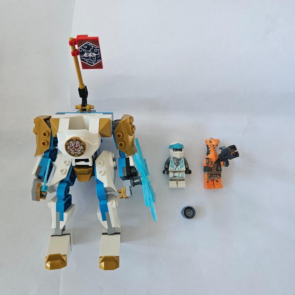 Lego ninjago Zane's Power Up Mech 71761, Kinderen en Baby's, Speelgoed | Duplo en Lego, Ophalen of Verzenden, Gebruikt, Complete set