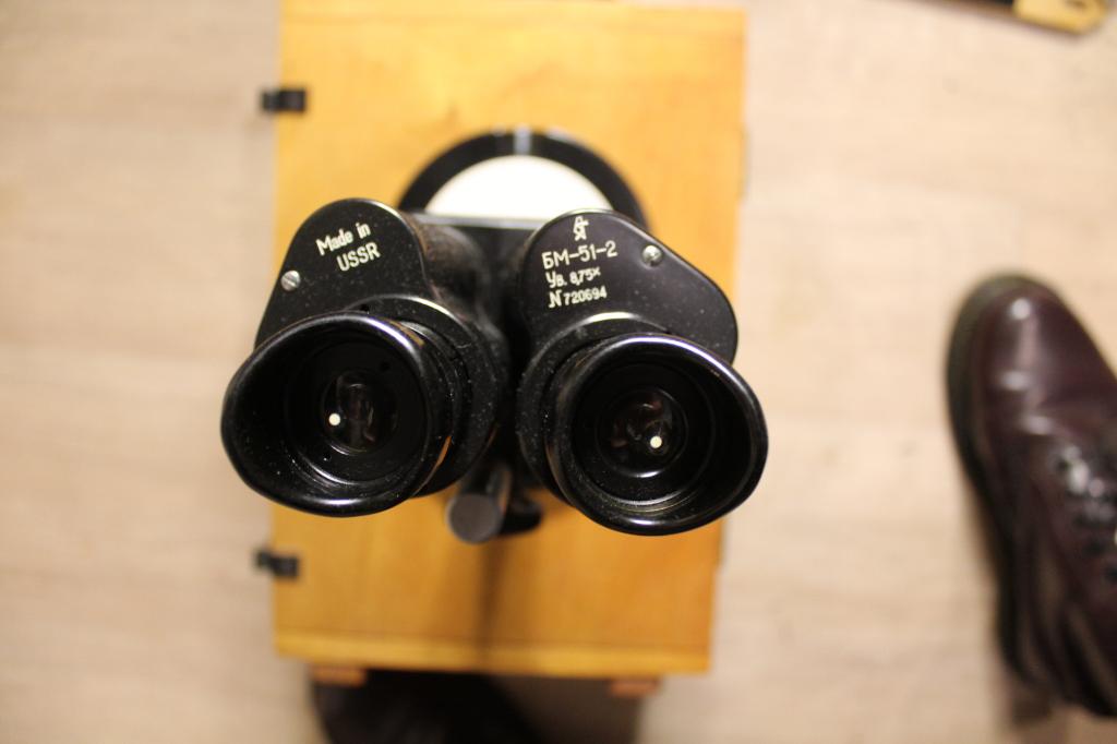 BM-51-2 Russische stereomicroscoop microscoop USSR CCCP, Audio, Tv en Foto, Optische apparatuur | Microscopen, Ophalen of Verzenden