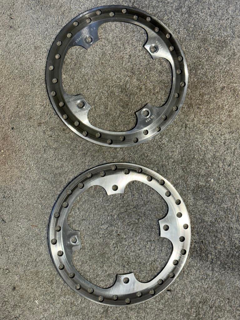 Remschijven Honda Transalp 4 mm - Set van 2, Motoren, Ophalen of Verzenden, Gebruikt