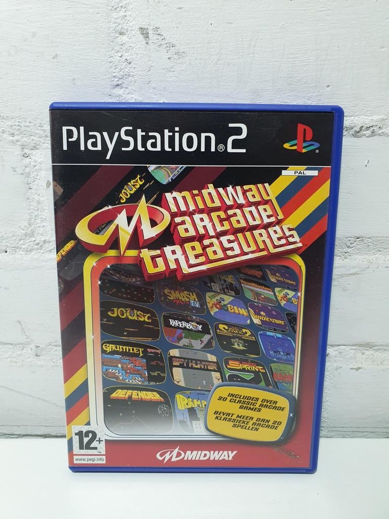 Midway Arcade Treasures Ps2/PlayStation 2 (CIB), Gebruikt, ., Overige genres, Eén computer