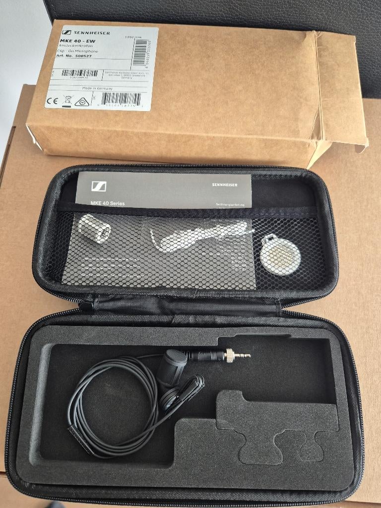 Sennheiser MKE 40-EW, Muziek en Instrumenten, Microfoons, Ophalen of Verzenden, Nieuw, Overige typen, Draadloos