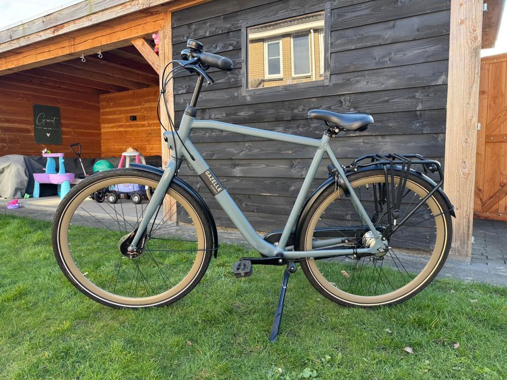 Gazelle Esprit Herenfiets, Ophalen, Versnellingen, Zo goed als nieuw, 57 tot 61 cm