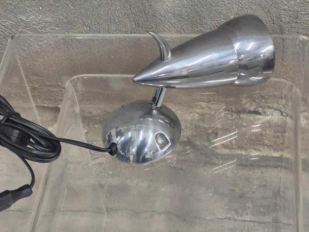 Bor' wandlamp van Verner Panton & Ettore Sottsass ikea, Ophalen of Verzenden, Gebruikt, Metaal of Aluminium, Plafondspot of Wandspot