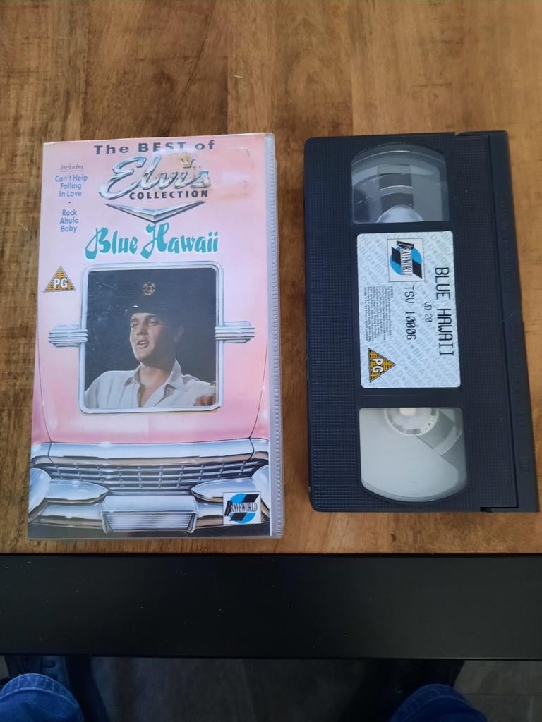 Elvis Presley - Blue Hawaii VHS - Collectors Item Origineel, Alle leeftijden, Ophalen of Verzenden, Gebruikt, Overige genres