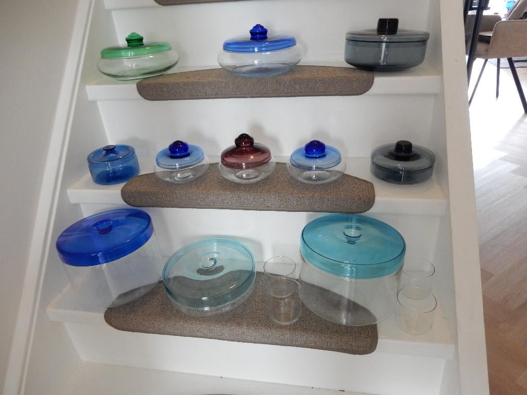 Leerdam koekschalen bonbonschaaltje Floris Meydam, Ophalen of Verzenden