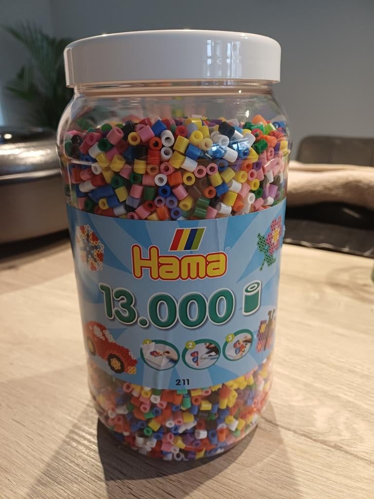 Hama strijkkralen, Ophalen of Verzenden, Zo goed als nieuw