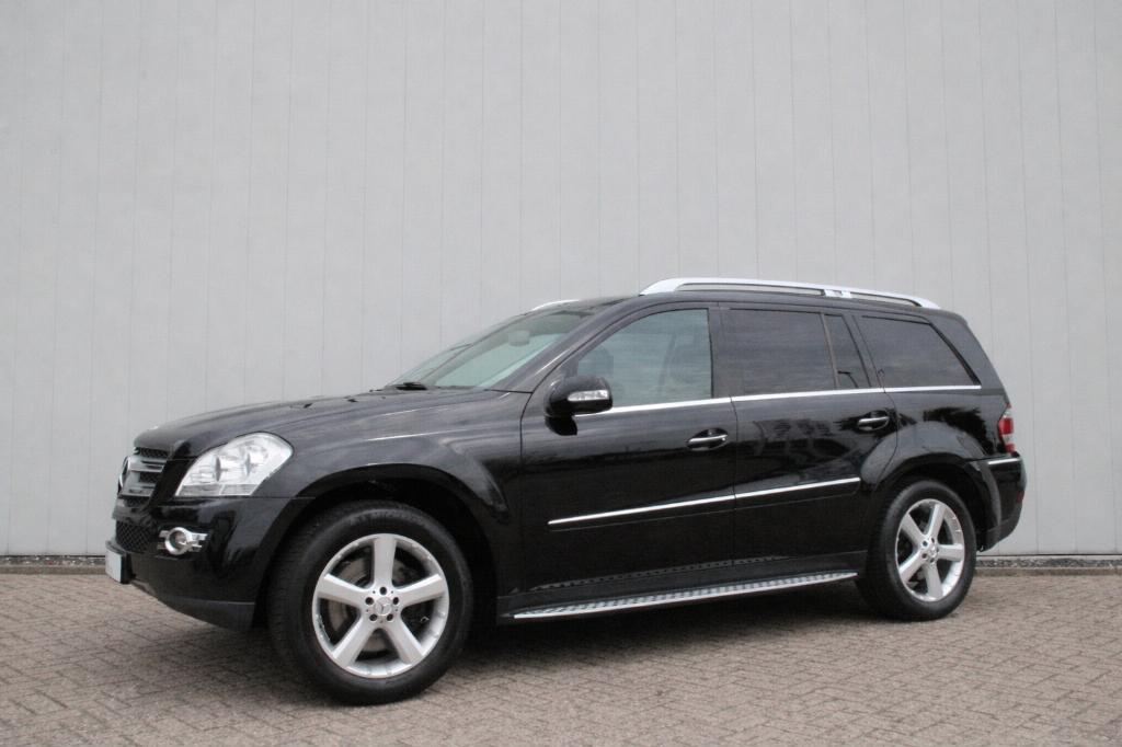 Mercedes-Benz GL450 4MATIC AUT 2007 Zwart, Auto's, Mercedes-Benz, GL, 7 stoelen, Vierwielaandrijving, Particulier