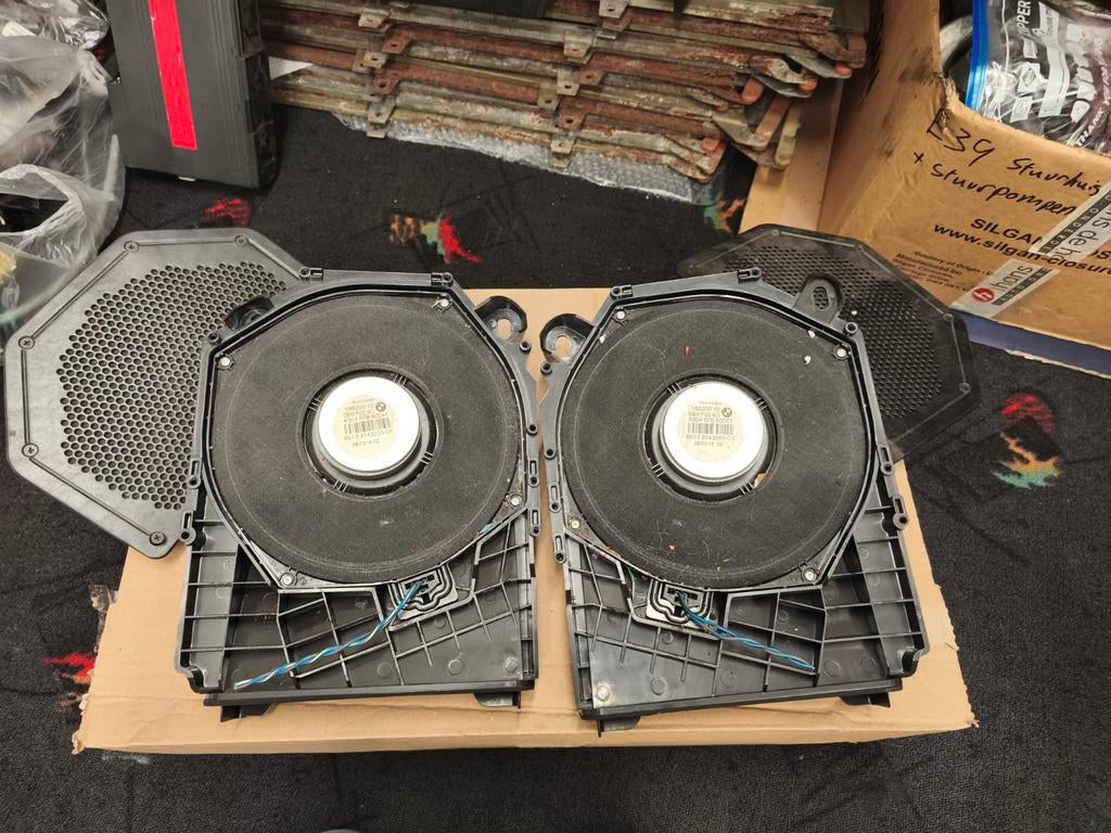 BMW E60 E61 speakers woofers subwoofers 5 serie, Ophalen of Verzenden, B, W, M