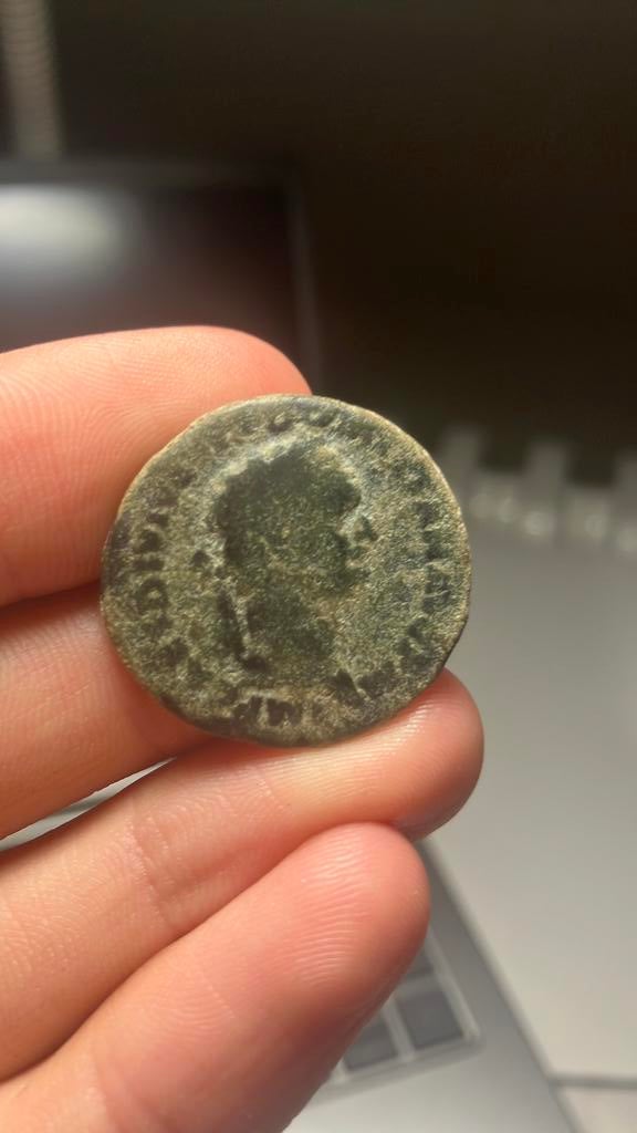 Zeer mooie Romeine munt Domitianus, Ophalen of Verzenden, Italië, Losse munt